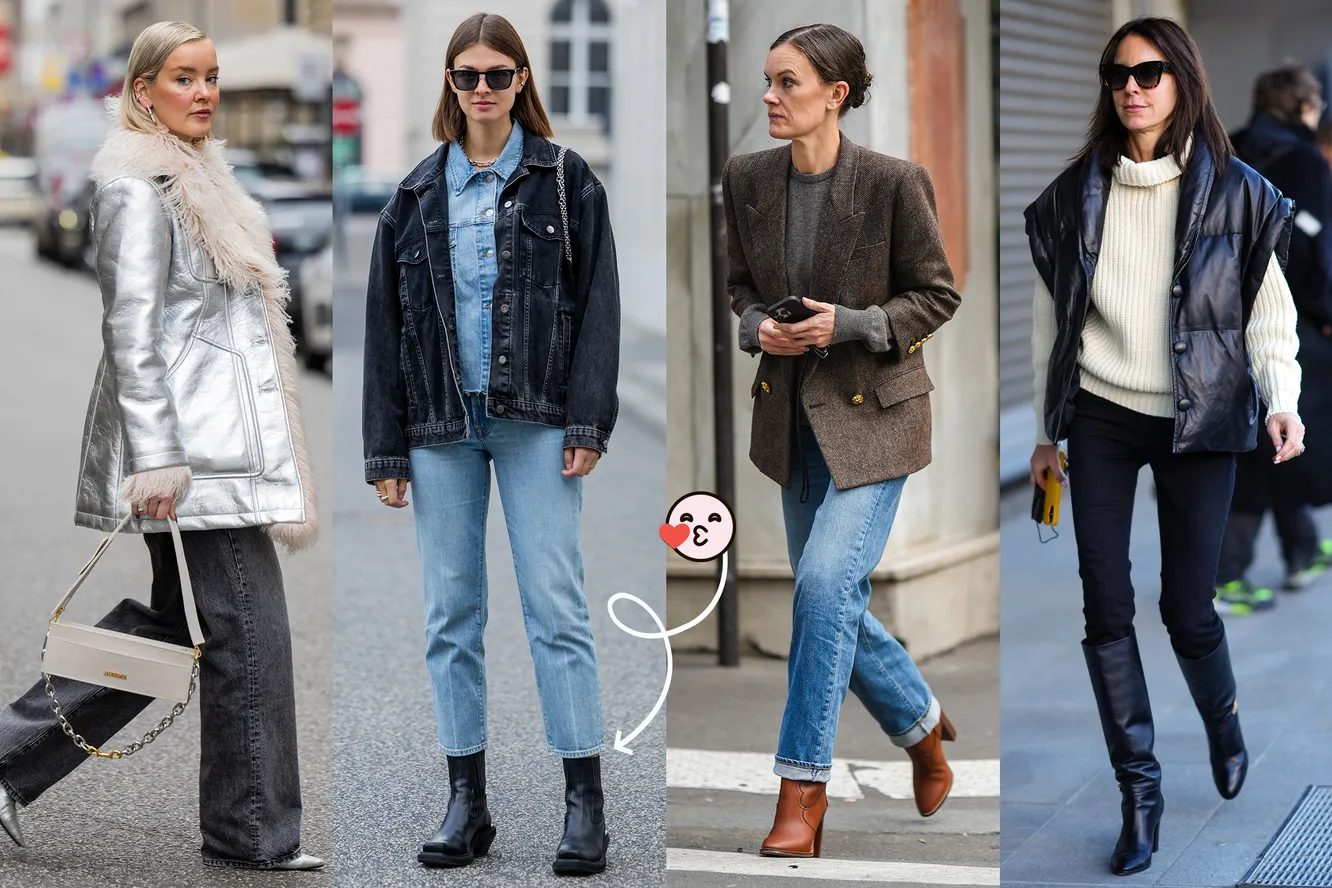 Neužkiškite visko į vidų! Kaip dėvėti džinsus su batais, nebūdami neskoningi