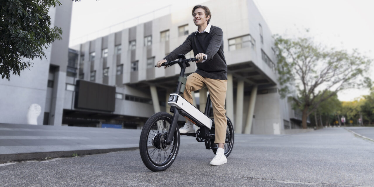 „Acer” pristatė elektrinį dviratį „ebii” su dirbtiniu intelektu
