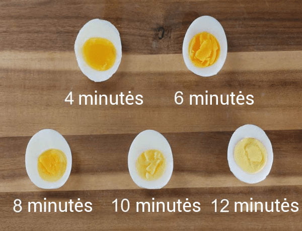 Kaip teisingai išvirti kiaušinius