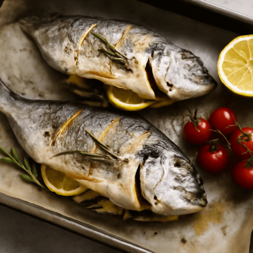 Dorada orkaitėje – elegantiškas žuvies patiekalas vakarienei