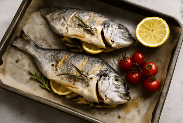 Dorada orkaitėje – elegantiškas žuvies patiekalas vakarienei