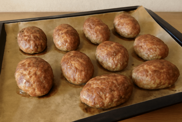 Kotletai orkaitėje – sultingi ir be papildomų riebalų