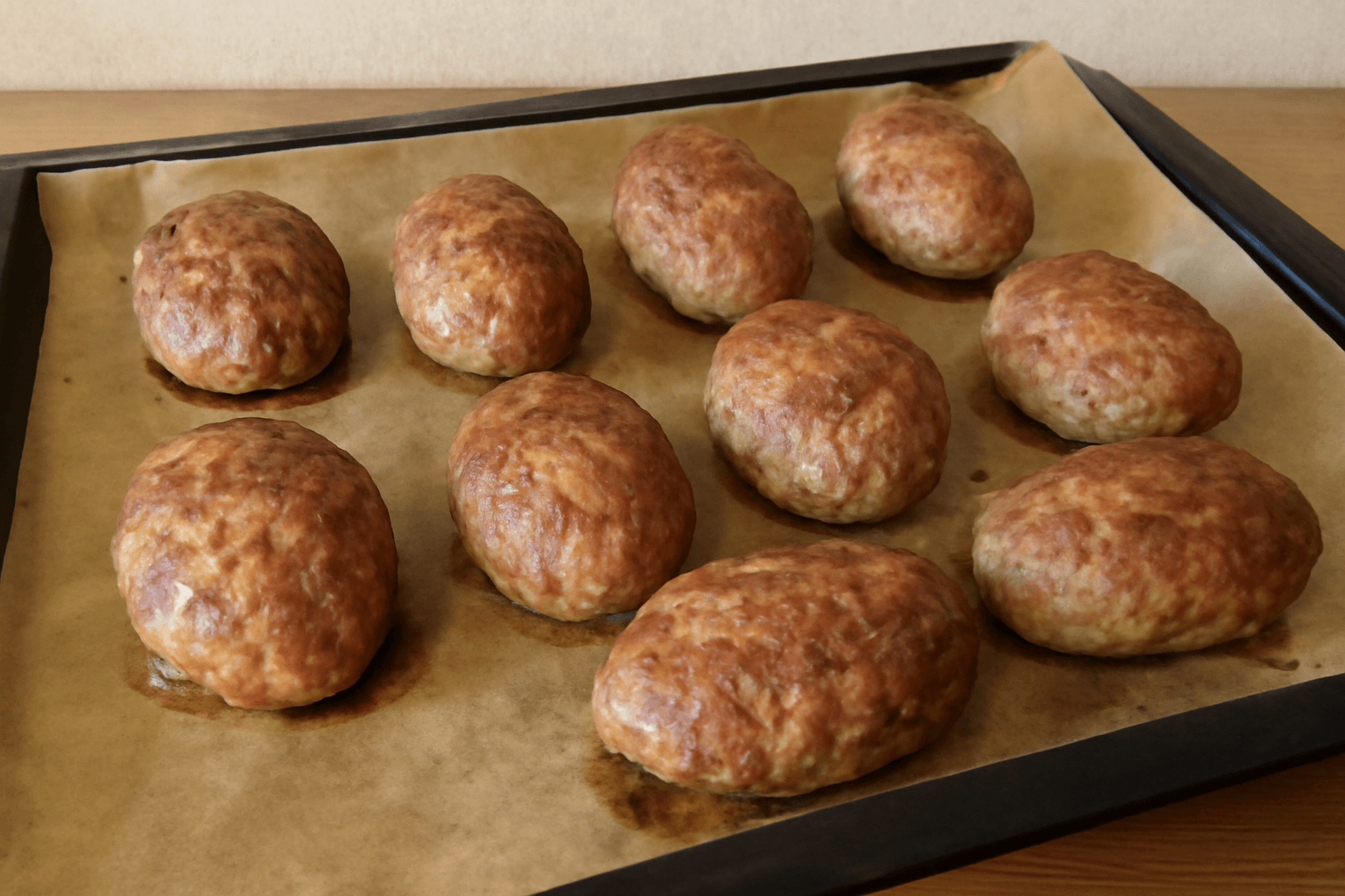 Kotletai orkaitėje – sultingi ir be papildomų riebalų