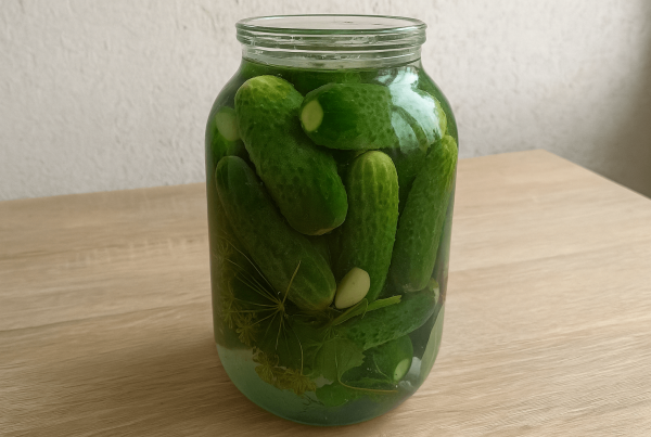 Šviežiai rauginti agurkai – greitas ir sveikas receptas