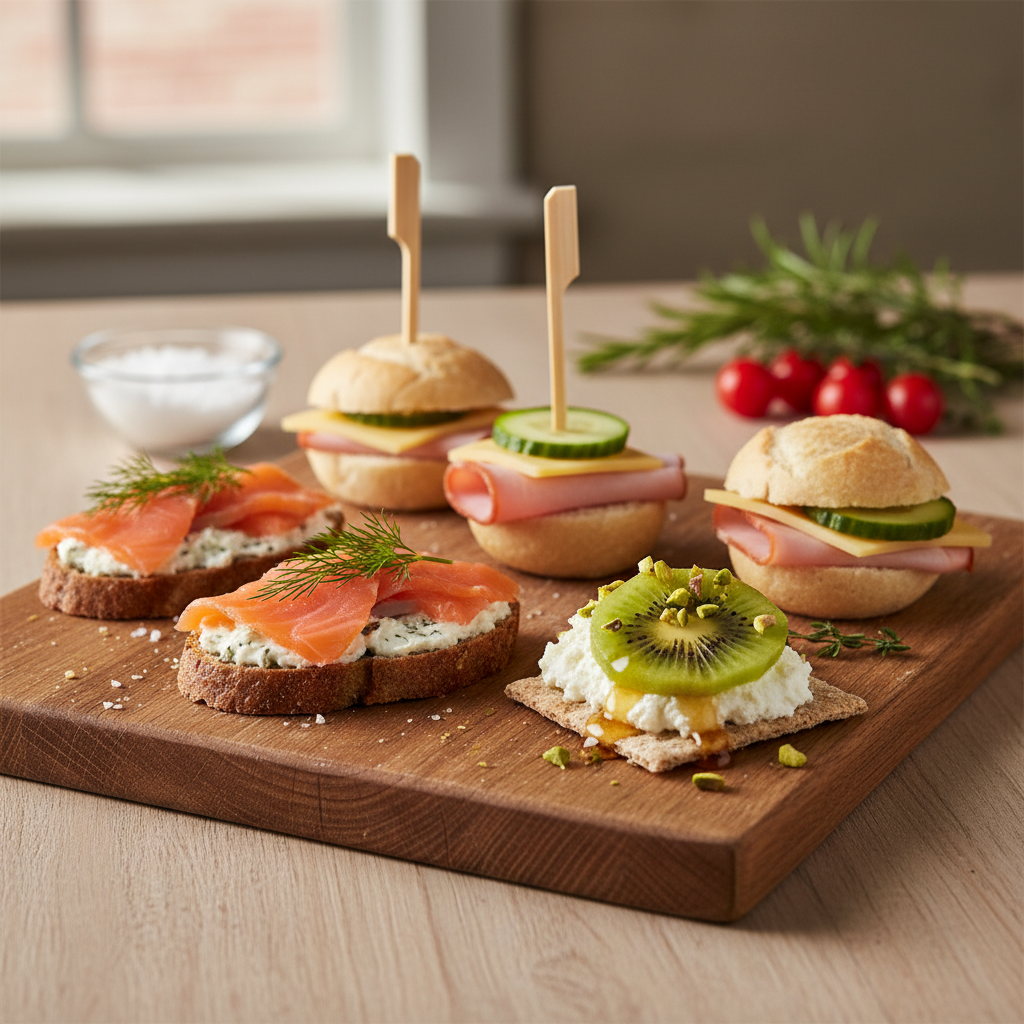 Greitai paruošiami vieno kąsnio sumuštiniai: receptai su nuotraukomis įkvėpimui