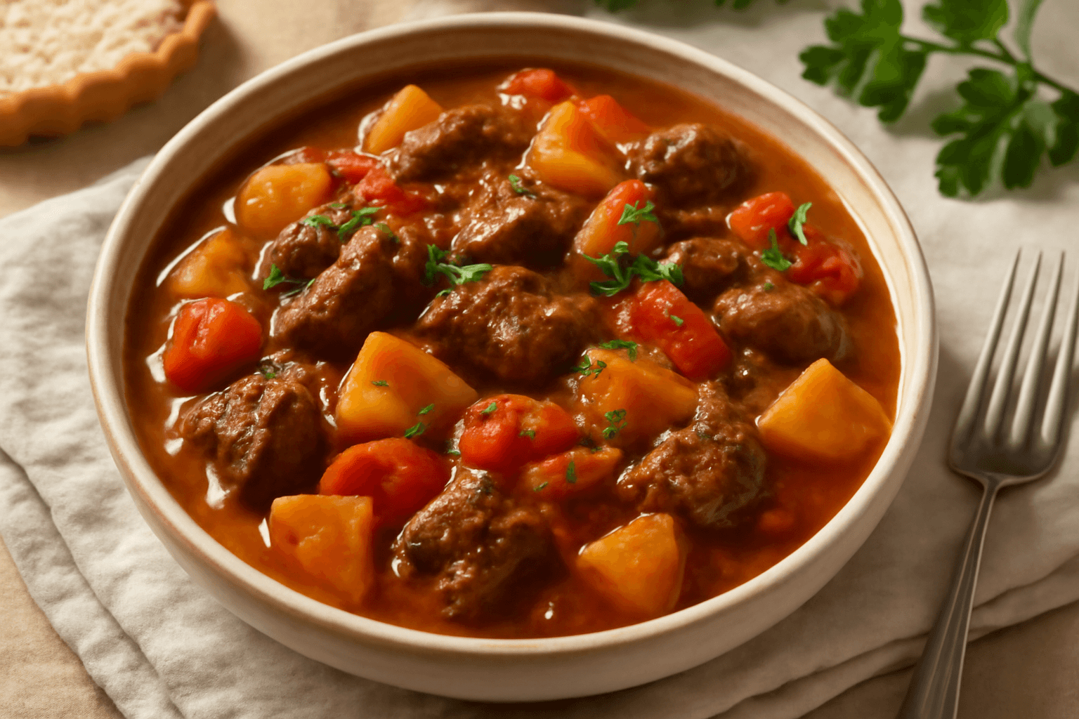 Guliašo receptas – sočiai vakarienei po ilgos dienos