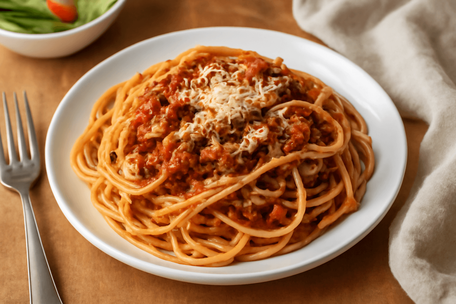 Spagečiai su faršu – klasikinis receptas darbo dienos vakarui