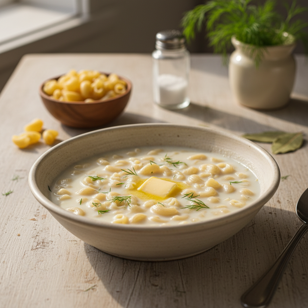 Tradicinis pieniškos makaronų sriubos receptas: skanus prisiminimas iš vaikystės