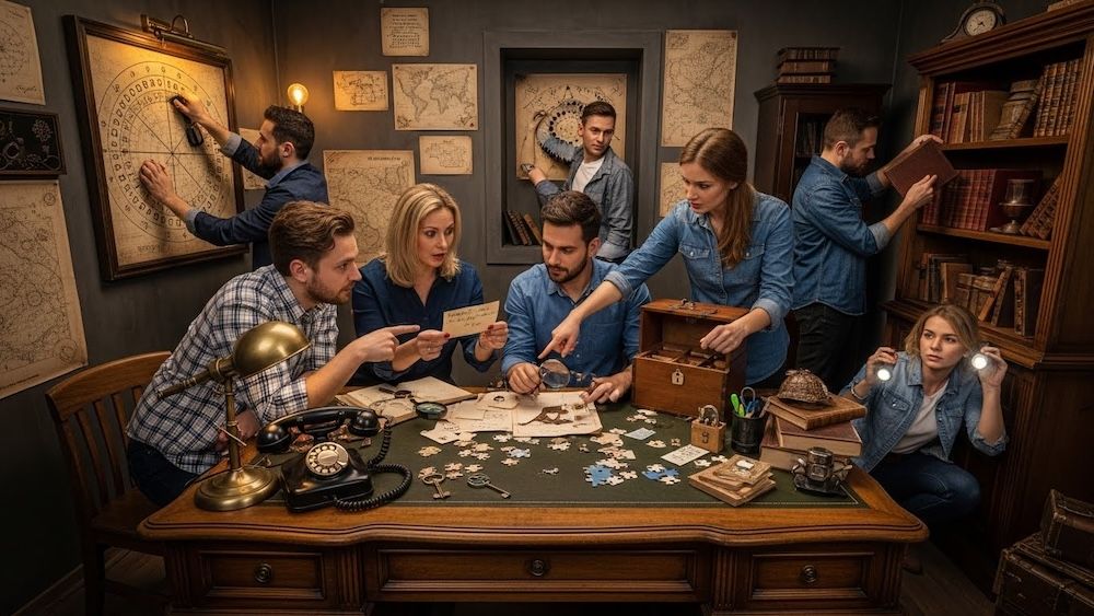 Geriau nei vakarėlis: pabėgimo kambariai suaugusiems Vilniuje