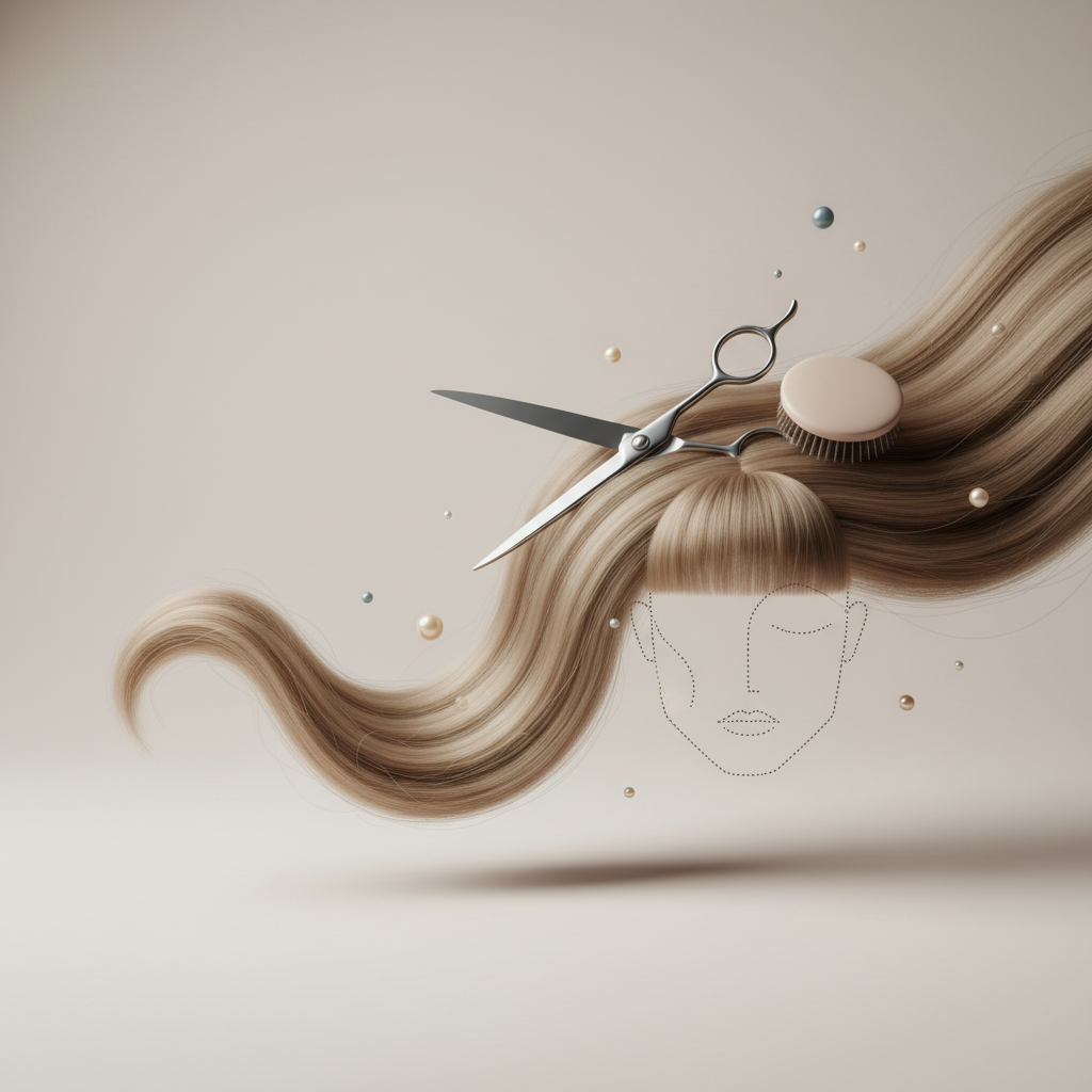 Ilgų plaukų kirpimas su kirpčiukais: kam tinka labiausiai?