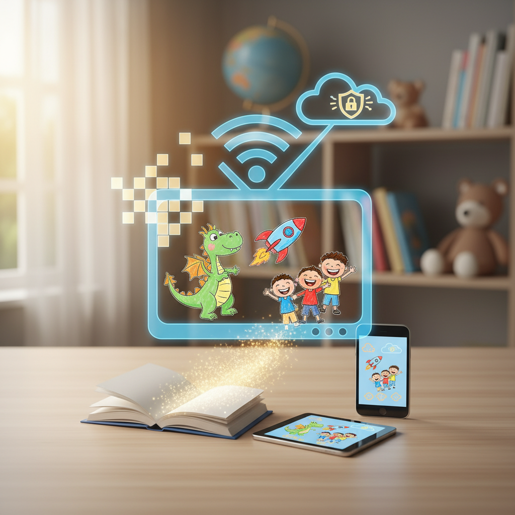 Nemokami filmai vaikams: kur žiūrėti legaliai ir saugiai?