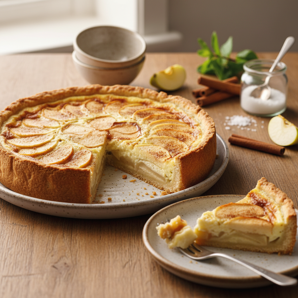 Obuolių pyragas su grietine: receptas, kuris pavyks visiems