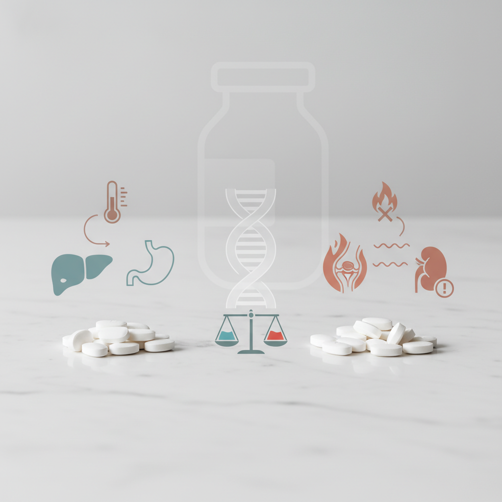 Paracetamolis ar ibuprofenas: ką ir kada rinktis?