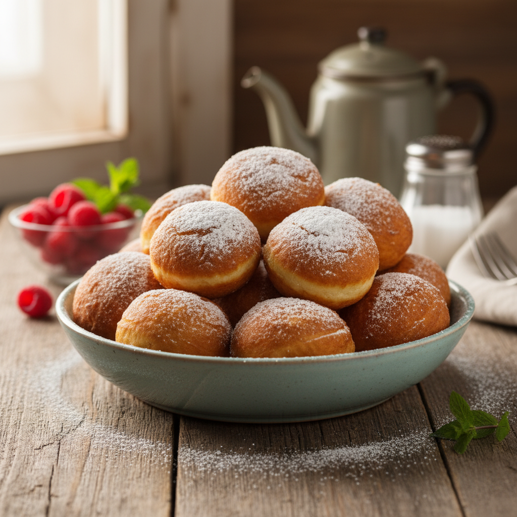 Purios varškės spurgos: receptas, nukeliantis į vaikystę