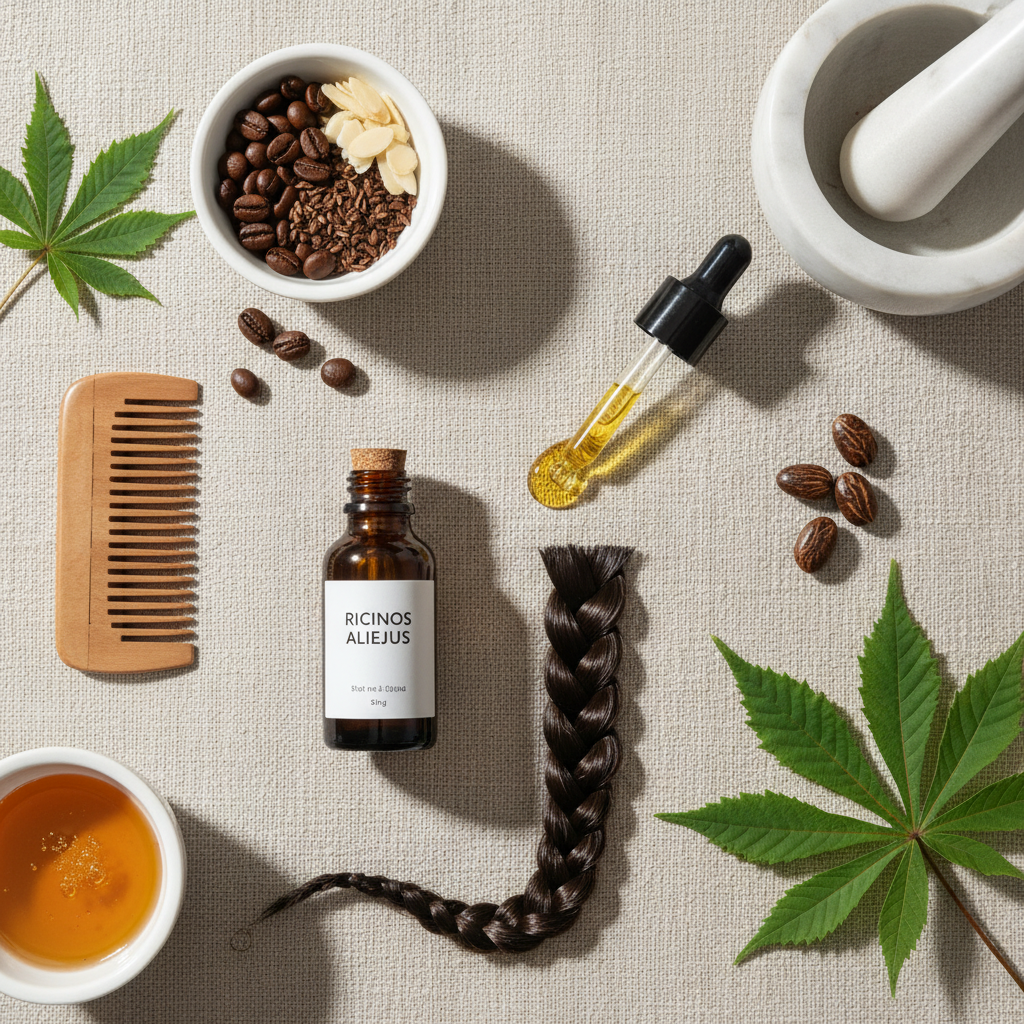 Ricinos aliejus plaukams: kaip naudoti ir kokia jo nauda?