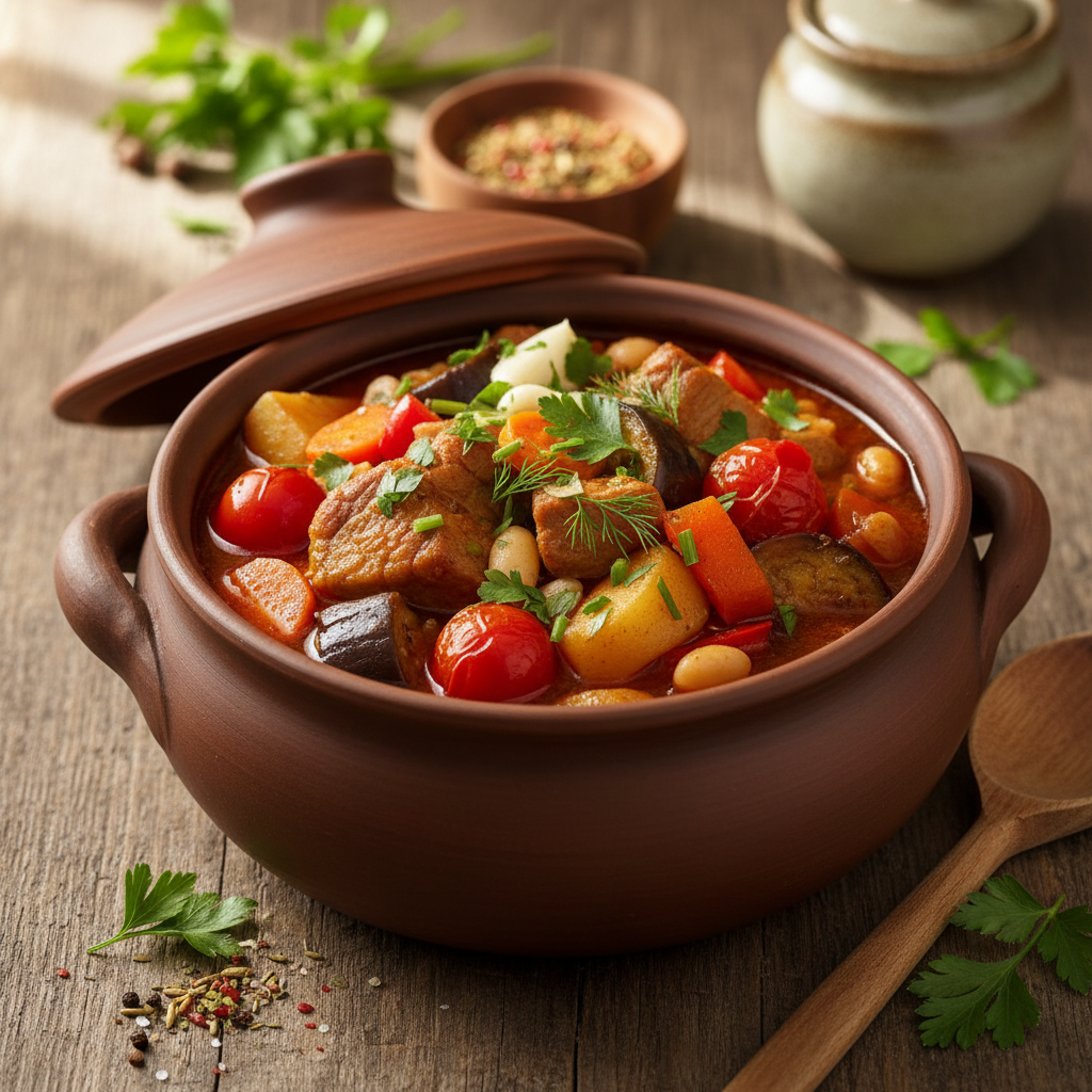 Sotūs čanachai su kiauliena: receptas visai šeimai