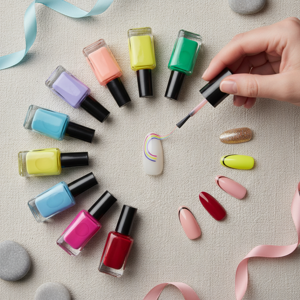 Spalvotas prancūziškas manikiūras: sezono hitas ir idėjos