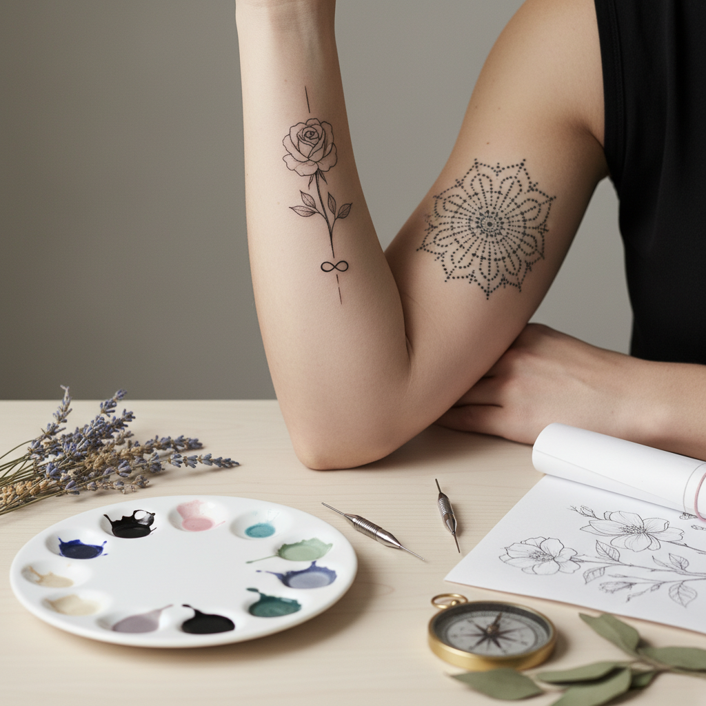 Tatuiruotės moterims ant rankos: stilingos idėjos ir patarimai