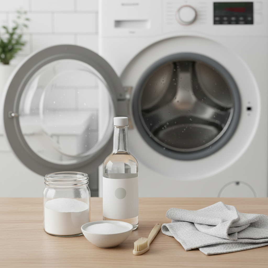 Kaip išvalyti skalbimo mašiną: dings kvapas ir kalkės