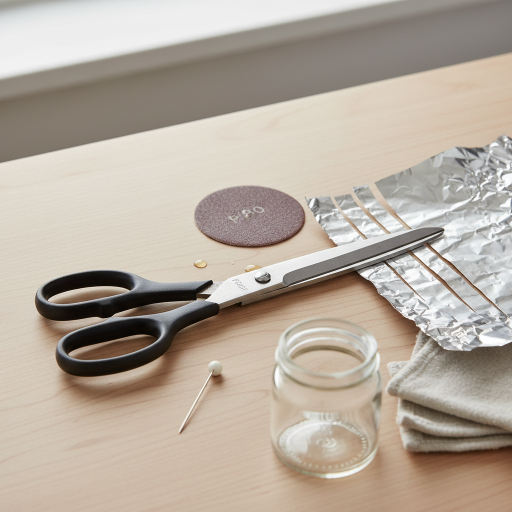 Kaip pagaląsti žirkles namuose: paprasti ir nemokami būdai