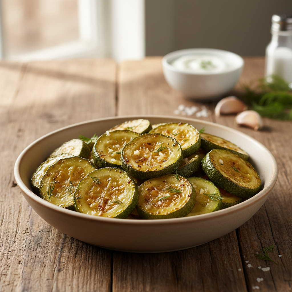 Kepta cukinija su česnaku: receptas, kuris nustebins