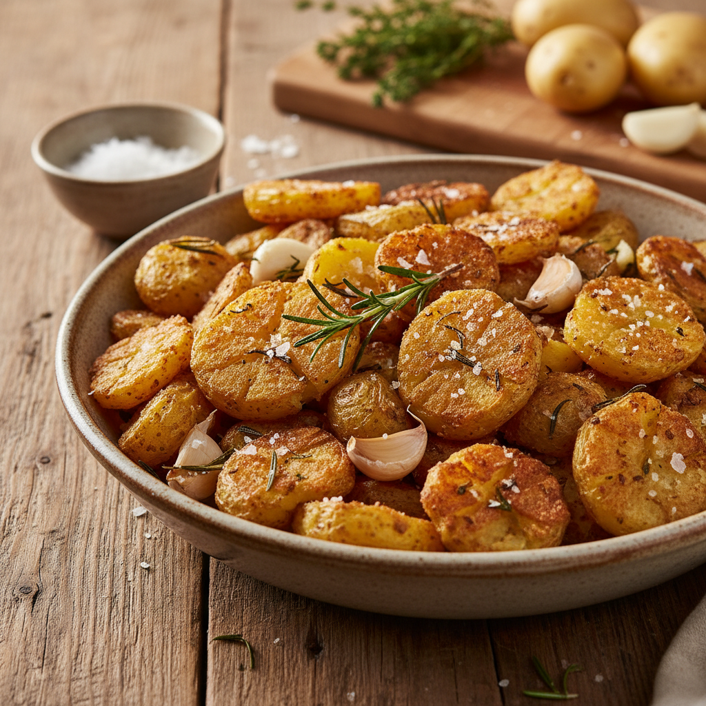 Kiek laiko kepti bulves orkaitėje, kad būtų traškios?