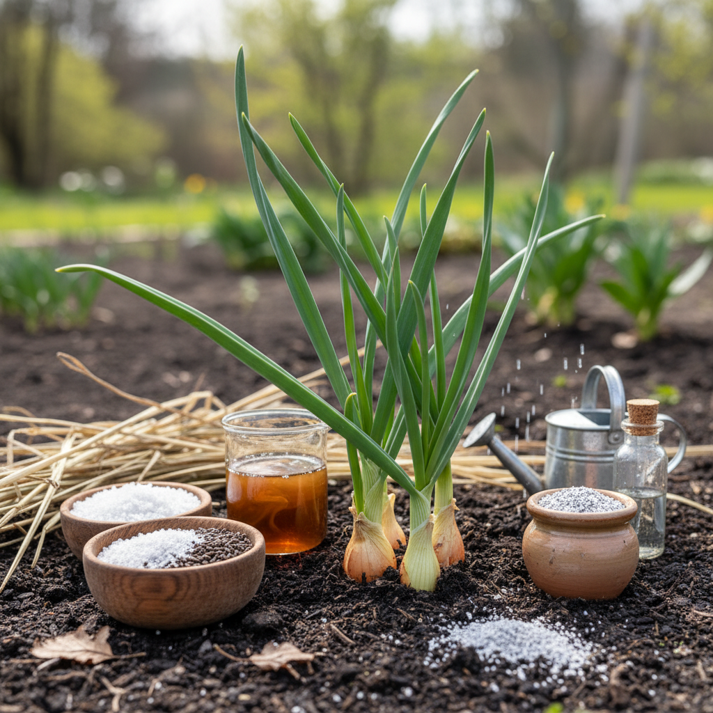 Kuo tręšti svogūnus ir česnakus? Daržininkų paslaptys