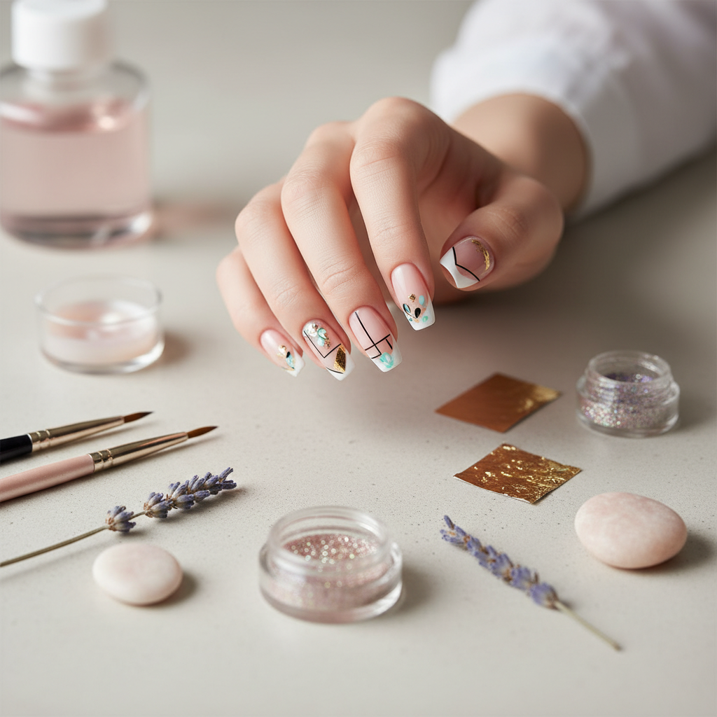Prancūziškas manikiūras su daile: mados ir patarimai