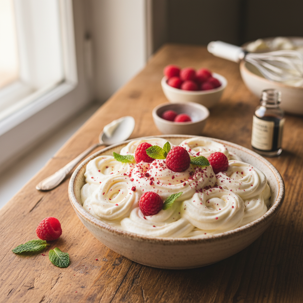 Purus maskarponės kremas be grietinėlės: pavyks visiems