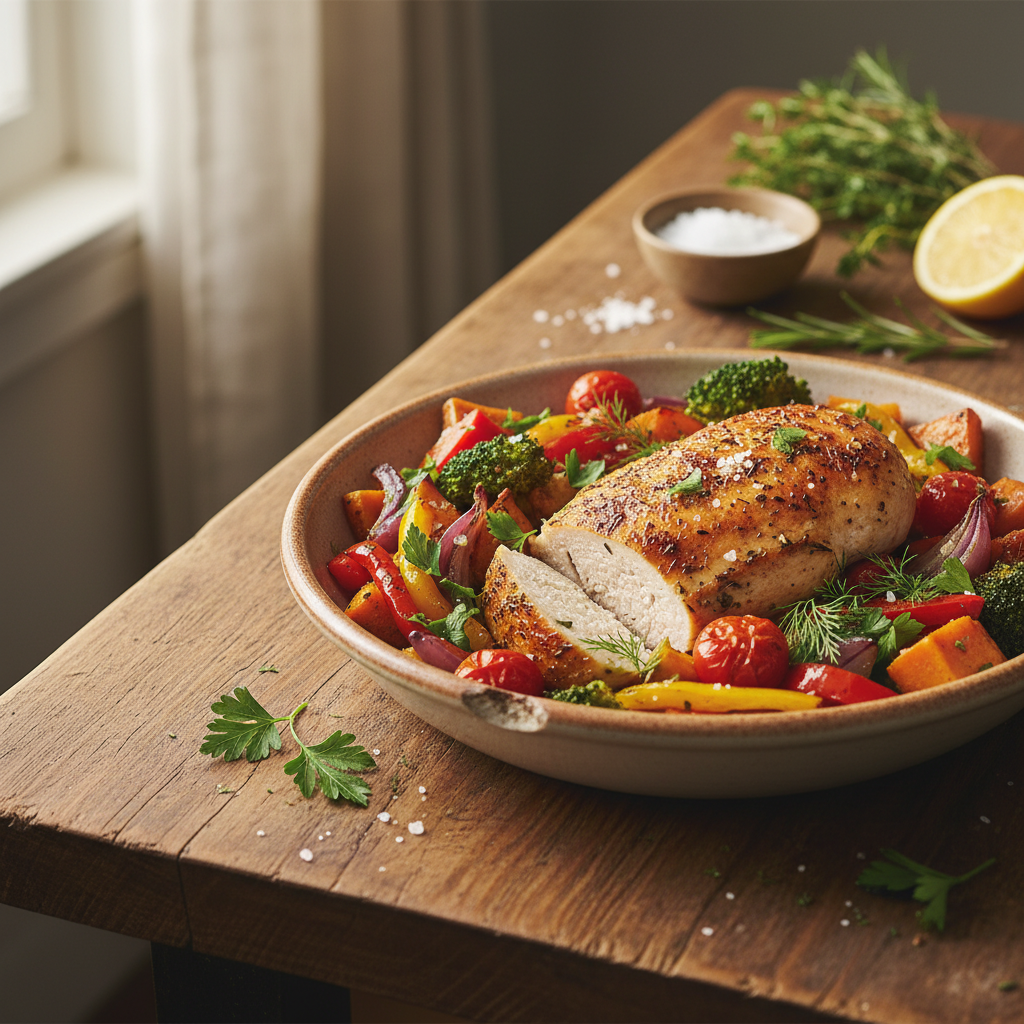 Sultinga vištiena su daržovėmis: greitas receptas vakarienei