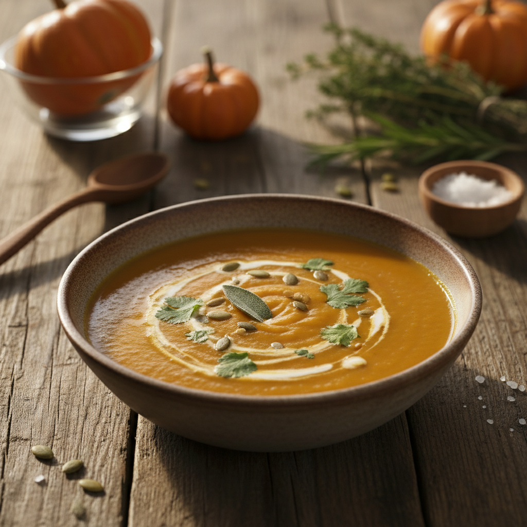 Trinta moliūgų sriuba: paprastas receptas rudens vakarui