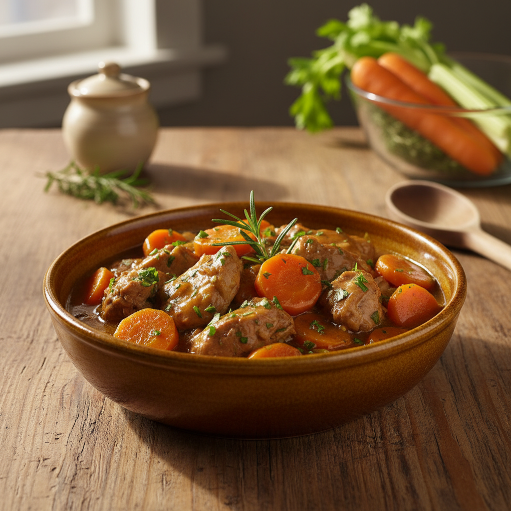 Troškinta triušiena su morkomis: receptas savaitgaliui