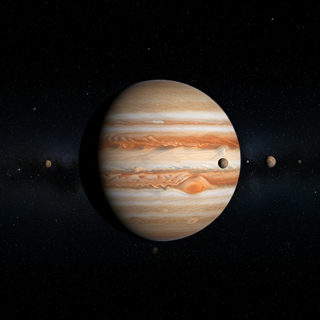 Didžiausia Saulės sistemos planeta: faktai apie Jupiterį