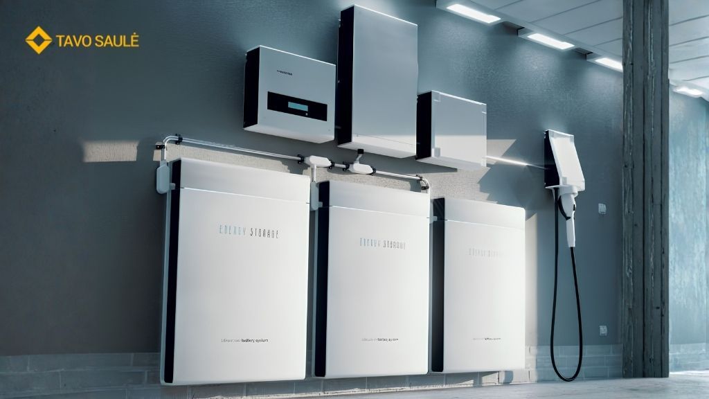 Kaip veikia saulės energijos kaupikliai namuose?